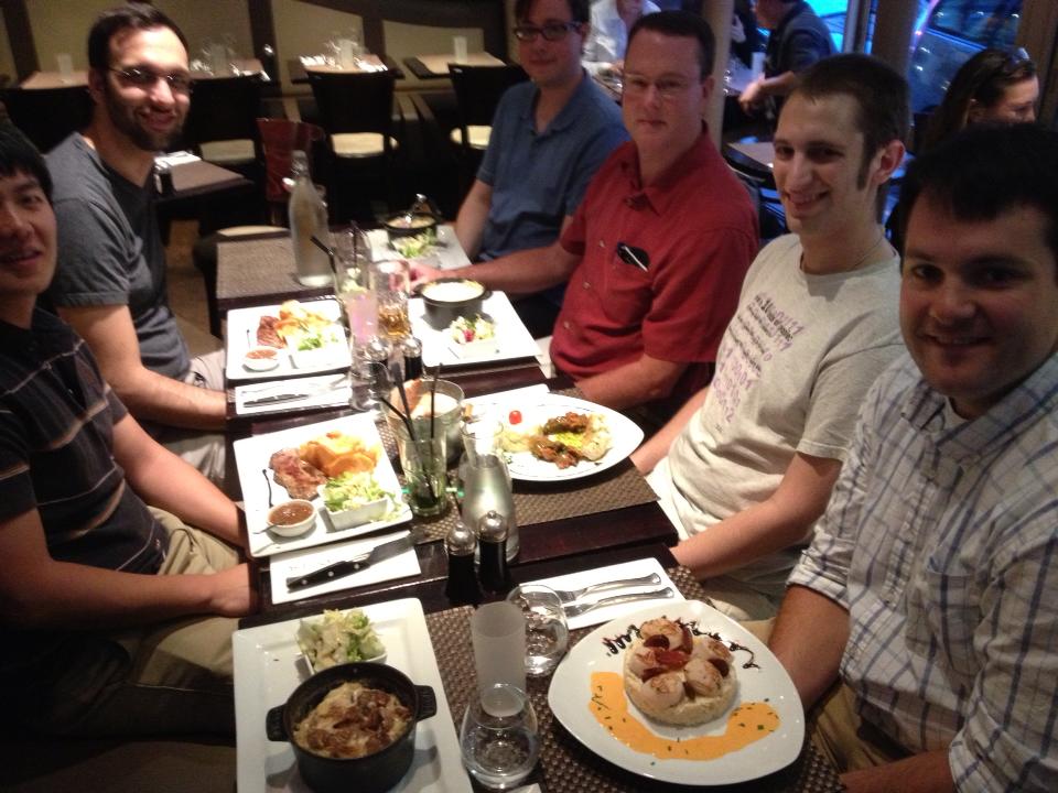 Real-time group members in Paris, France