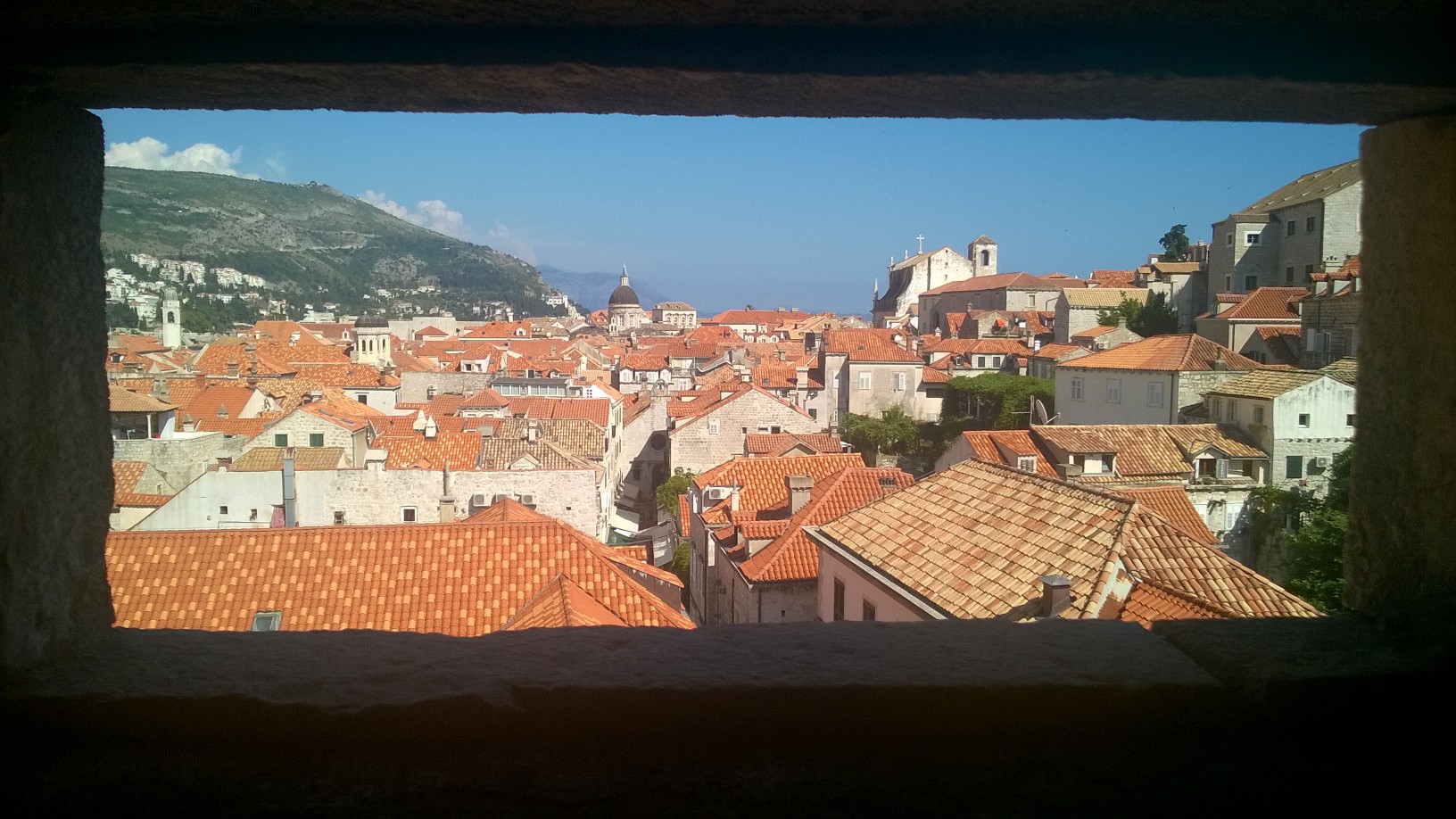 Dubrovnik old town in Dubrovnik, Croatia