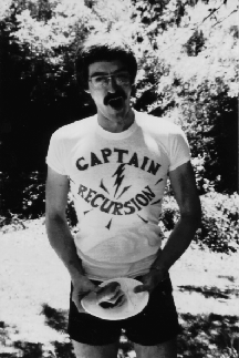 Don Stanat wearing his Captain Recursion T-shirt (Photo by Mike 
Pique)