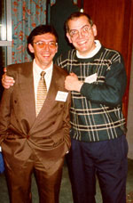 Manuel M. de Oliveira Neto and Gary Bishop (Photo by Kevin 
Jeffay)