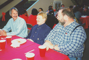 Department Holiday Lunch 1999 (Photo by Claire Stone)