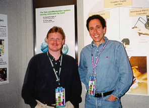 Russ and Kevin at Intel Conference (Photo by Michelle Taylor)