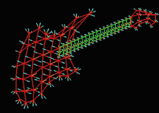 guitar m-rep shown in wireframe