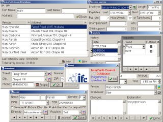 The IFC database application