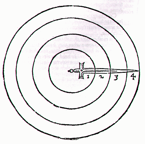 IMAGE:  The sword divided into its four parts