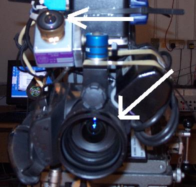 image of the used two camera system