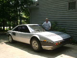 Kurtis Keller and his 1982 Ferrari Mondial