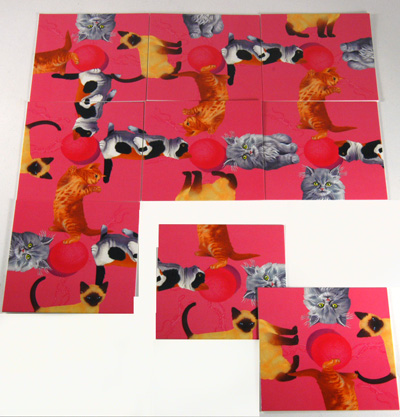 Scrambled Square Cat Puzzle