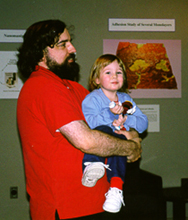 James Coggins and daughter Caitlin (Photo by Jai Glasgow)