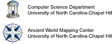 UNC Computer Science, UNC Ancient World Mapping Center
