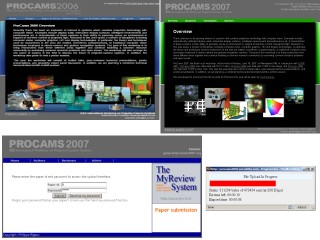 The ProCams web page