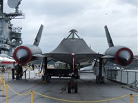 Stealth Fighter at Intrepid