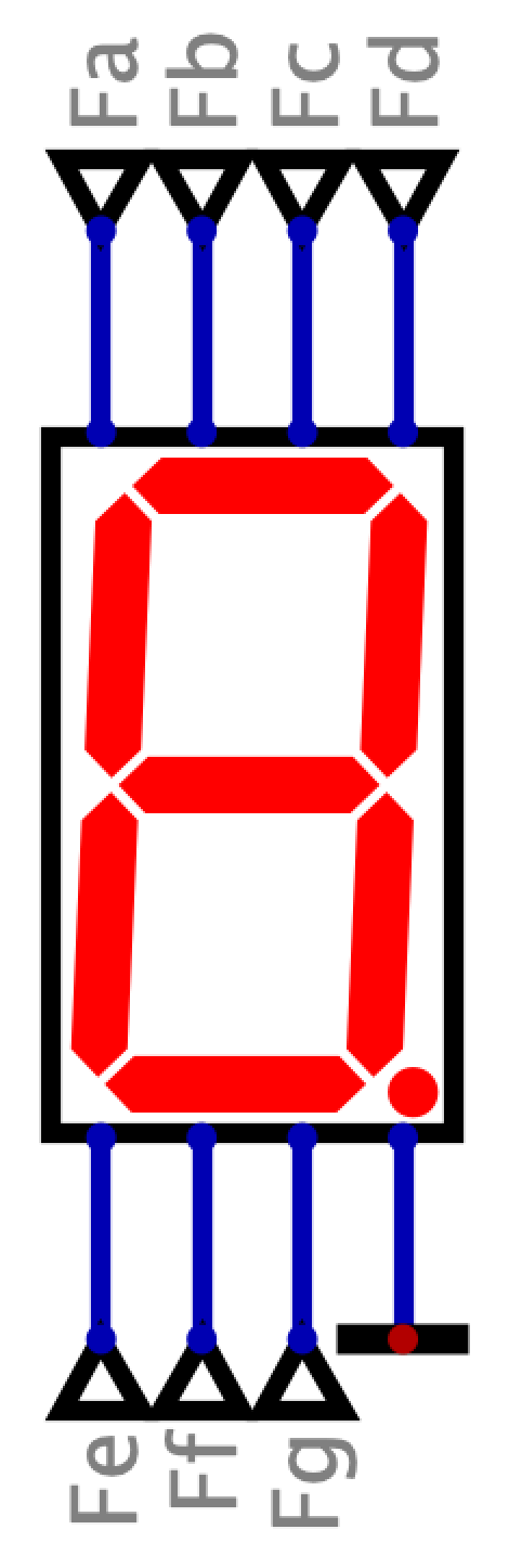 7 segment display